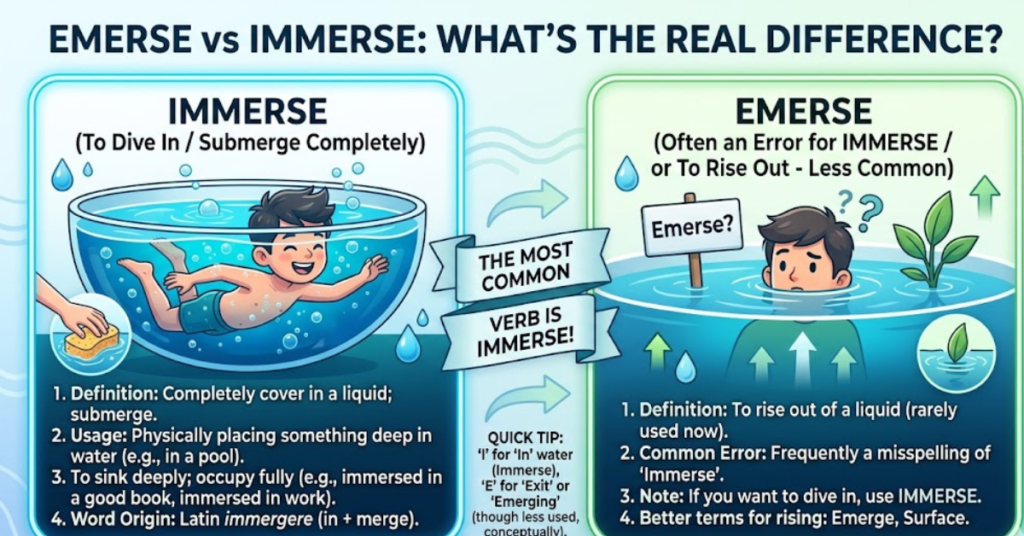 Emerse vs Immerse: What’s the Real Difference?
