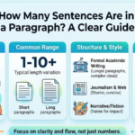 How Many Sentences Are in a Paragraph? A Clear Guide