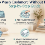 How to Wash Cashmere Without Ruining It Step-by-Step Guide