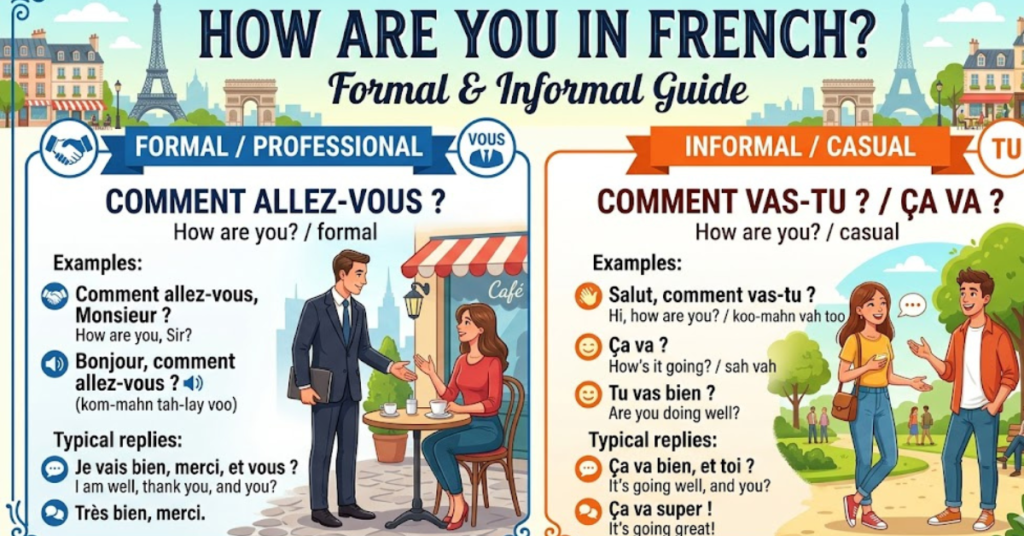 How Are You in French? Formal & Informal Guide