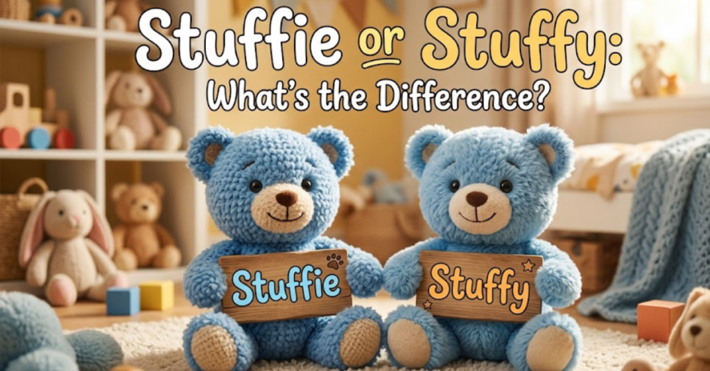 Stuffie or Stuffy: What’s the Difference?