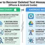 How to Recover Deleted Text Messages (iPhone & Android Guide)