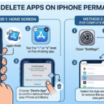How to Delete Apps on iPhone Permanently