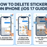 How to Delete Stickers on iPhone iOS 17 Guide