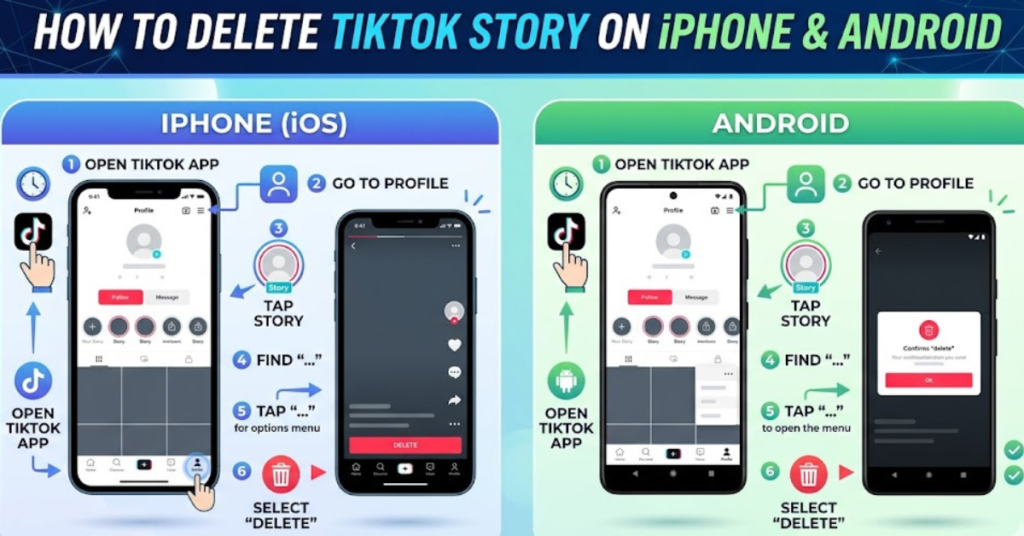 How to Delete TikTok Story on iPhone & Android