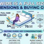How Wide Is a Full Size Bed? Dimensions & Buying Guide