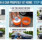 How to Wash a Car Properly at Home: Step-by-Step Guide