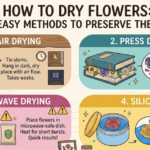 How to Dry Flowers: Easy Methods to Preserve Them