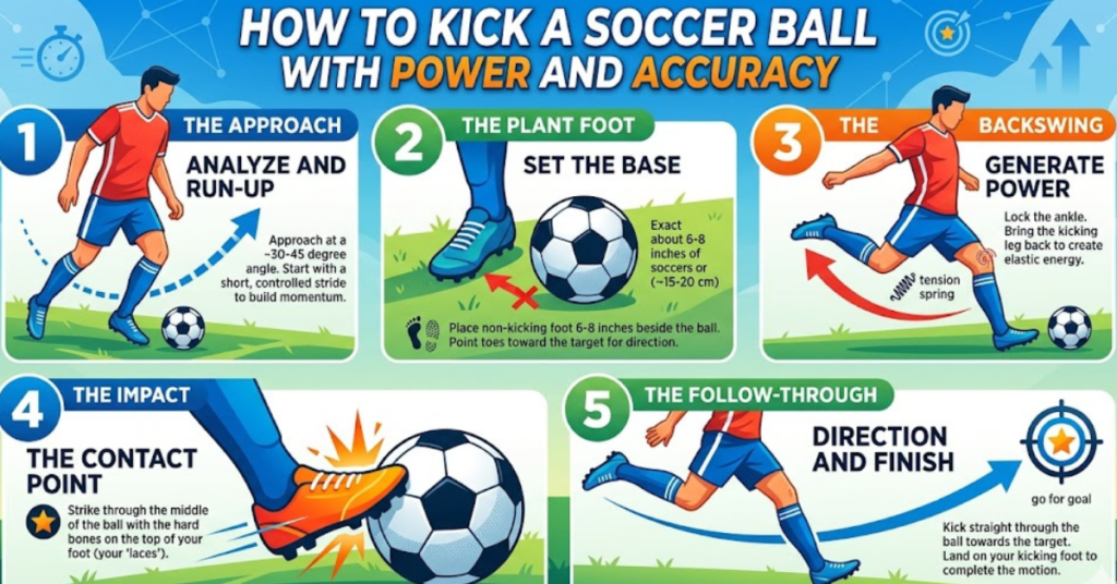 How to Kick a Soccer Ball with Power and Accuracy