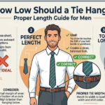 How Low Should a Tie Hang? Proper Length Guide for Men