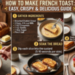 How to Make French Toast Easy, Crispy & Delicious Guide