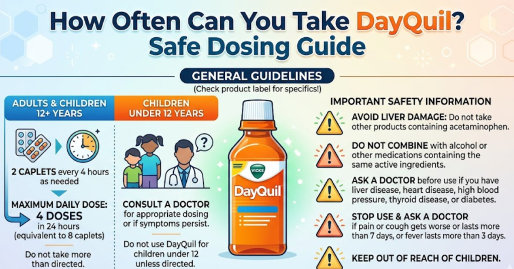 How Often Can You Take DayQuil? Safe Dosing Guide