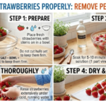 How to Wash Strawberries Properly Remove Pesticides & Bugs