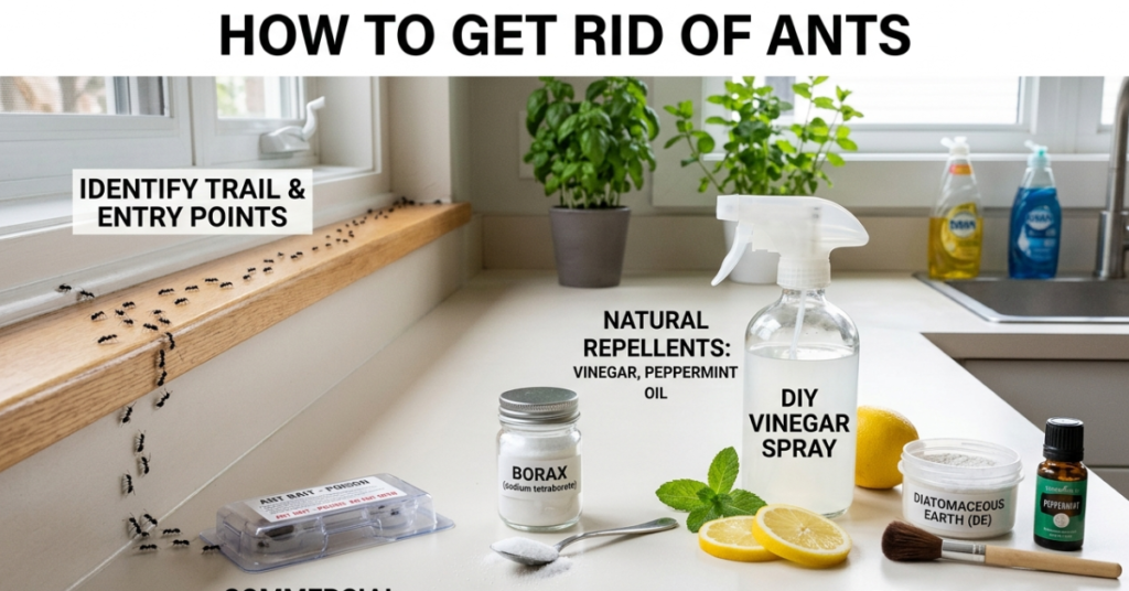 how to get rid of ants