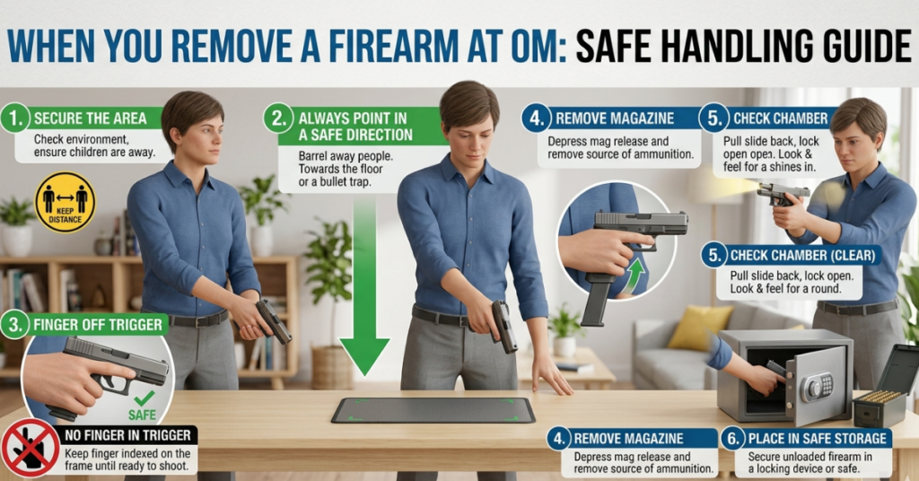 When You Remove a Firearm at Home: Safe Handling Guide
