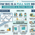 How Big Is a Full Size Bed? Dimensions & Buying Guide