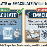 Immaculate or Emaculate Which Is Correct
