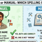Manuel or Manual: Which Spelling Is Correct?