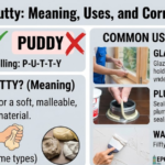 Puddy or Putty: Meaning, Uses, and Correct Spelling