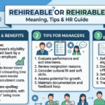 Rehireable or Rehirable: Meaning, Tips & HR Guide
