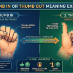 Thumb In or Thumb Out Meaning Explained