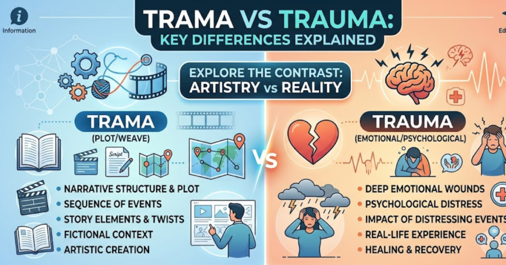 Trama vs Trauma: Key Differences Explained