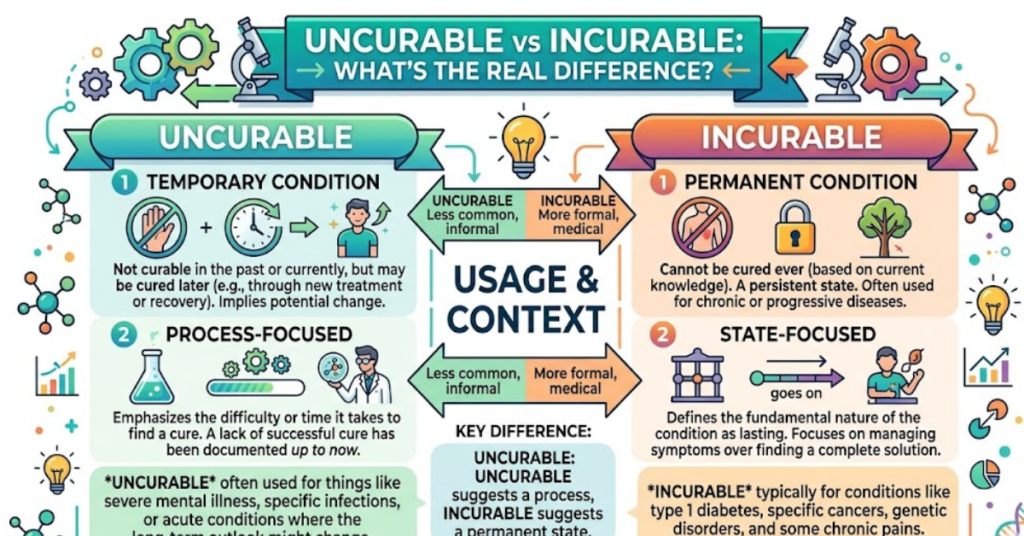 Uncurable vs Incurable: What’s the Real Difference?
