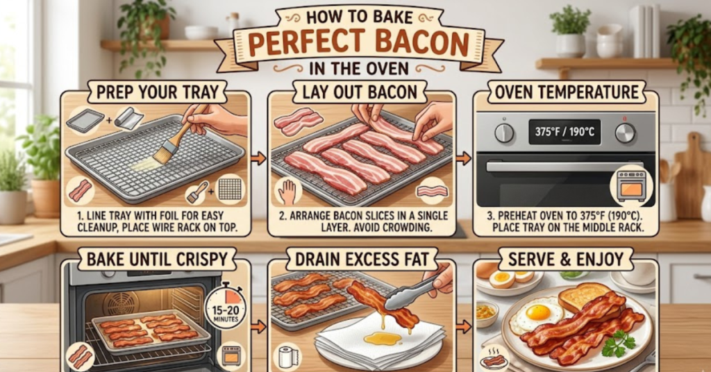 How to Bake Bacon Perfectly in the Oven