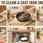 How to Clean a Cast Iron Skillet Properly