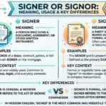 Signer or Signor: Meaning, Usage & Key Differences