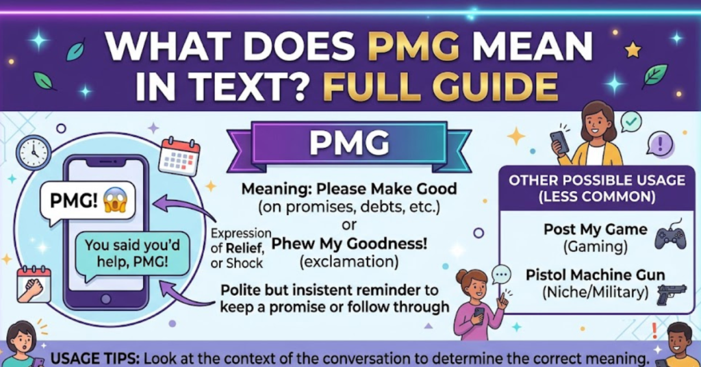 What Does PMG Mean in Text? Full Guide