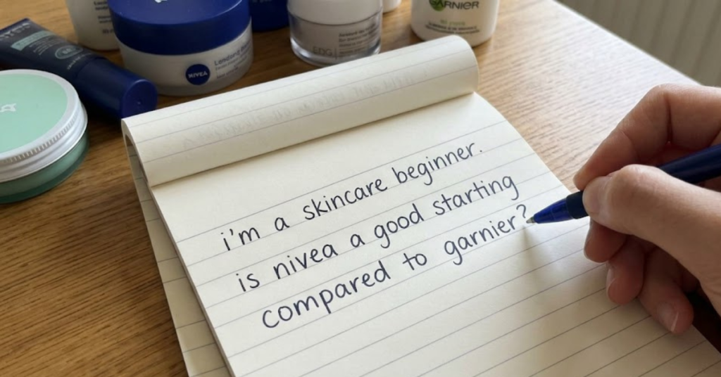 I’m a Skincare Beginner. Is Nivea a Good Starting Brand Compared to Garnier?