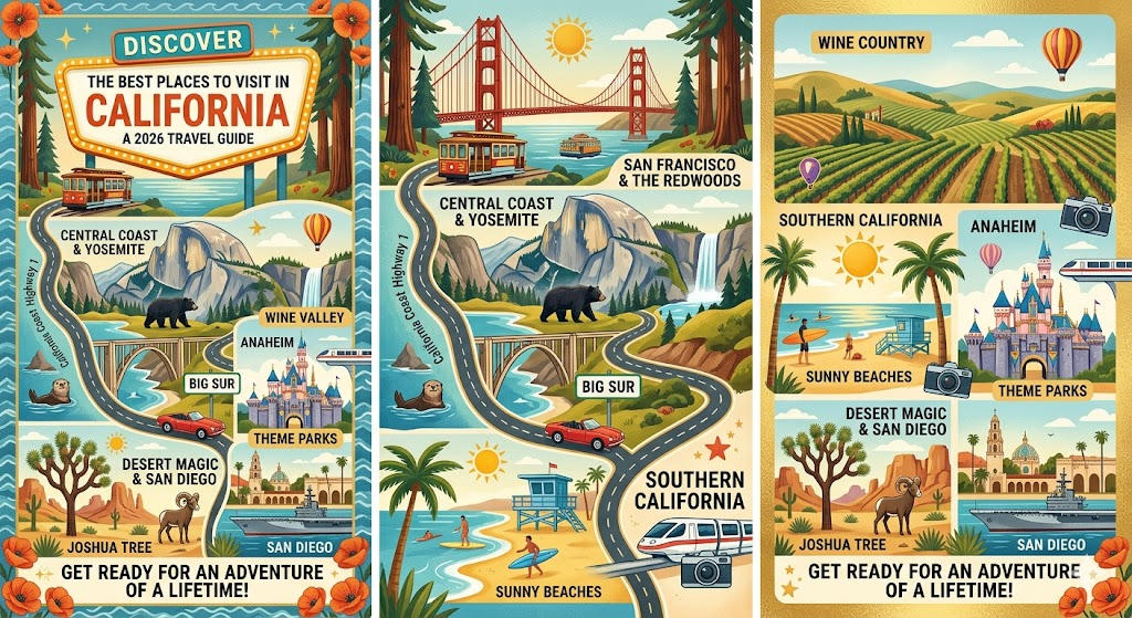 Best Places to Visit in California